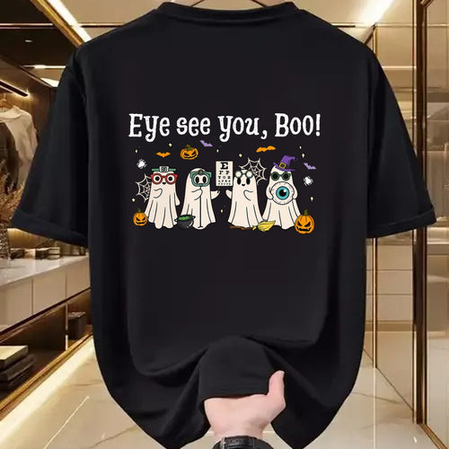 Best Doctor Shirt, Funny Doctor UnisexT-Shirt/Hoodie/Sweatshirt HLT00 - Cute Ghost Optometry Halloween Eye Doctor Ophthalmologist T-Shirt