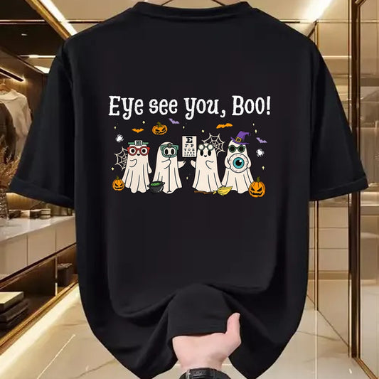 Best Doctor Shirt, Funny Doctor UnisexT-Shirt/Hoodie/Sweatshirt HLT00 - Cute Ghost Optometry Halloween Eye Doctor Ophthalmologist T-Shirt