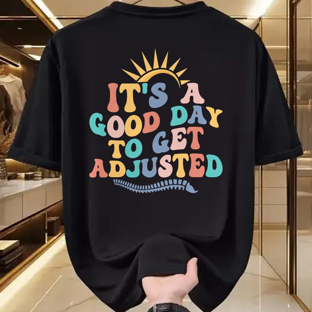 Best Doctor Shirt, Funny Doctor UnisexT-Shirt/Hoodie/Sweatshirt HLT00 - Chiropractic Adjustment Spine Outfits And Gifts It's A Good Day To Get Adjusted Chiropractor Chiropr