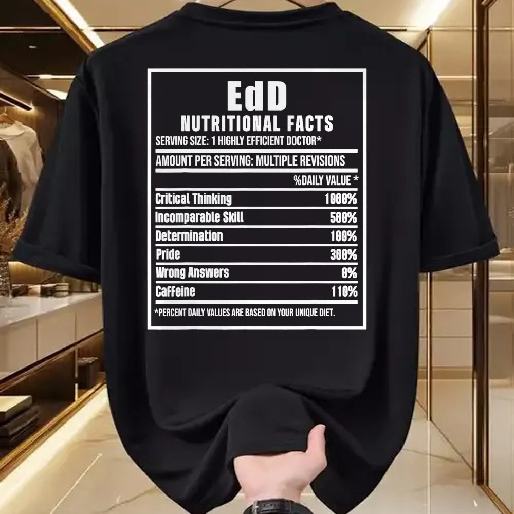 Best Doctor Shirt, Funny Doctor UnisexT-Shirt/Hoodie/Sweatshirt HLT00 - EdD Doctor of Education Nutrition Doctorate Graduation T-Shirt