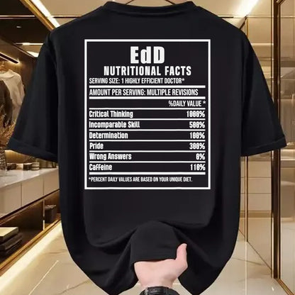 Best Doctor Shirt, Funny Doctor UnisexT-Shirt/Hoodie/Sweatshirt HLT00 - EdD Doctor of Education Nutrition Doctorate Graduation T-Shirt