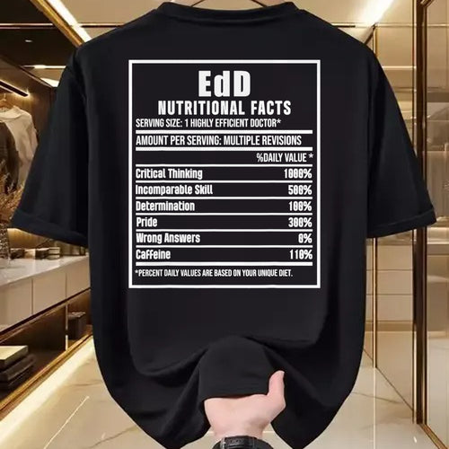 Best Doctor Shirt, Funny Doctor UnisexT-Shirt/Hoodie/Sweatshirt HLT00 - EdD Doctor of Education Nutrition Doctorate Graduation T-Shirt