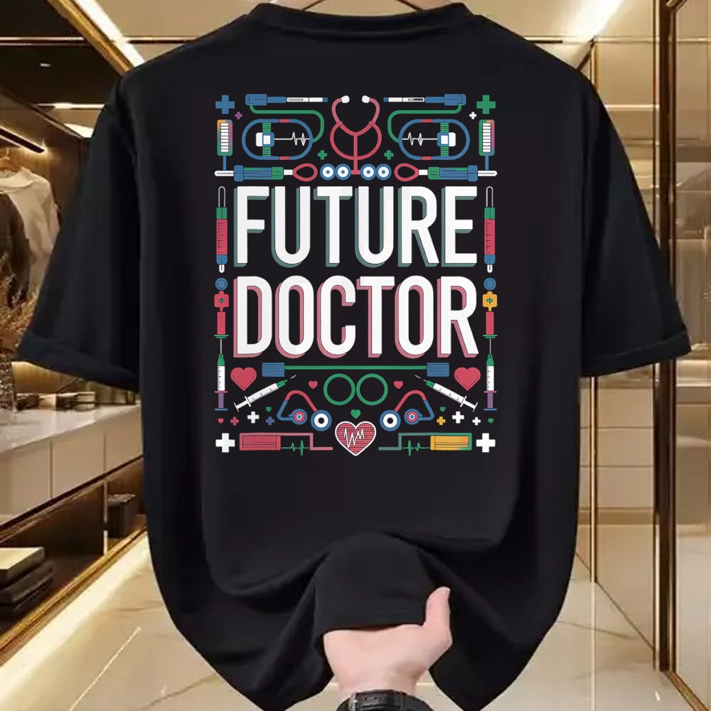 Best Doctor Shirt, Funny Doctor UnisexT-Shirt/Hoodie/Sweatshirt HLT00 - Future Doctor Graduation School Kids Toddler Women Men T-Shirt