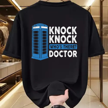 Best Doctor Shirt, Funny Doctor UnisexT-Shirt/Hoodie/Sweatshirt HLT00 - Hilarious Humor Knock Knock Doctor Funny Knock Who_s There T-Shirt