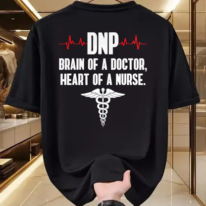 Best Doctor Shirt, Funny Doctor UnisexT-Shirt/Hoodie/Sweatshirt HLT00 - DNP Doctor of Nursing Practice Brain RN Nurse DA1 T-Shirt