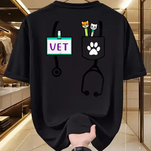 Best Doctor Shirt, Funny Doctor UnisexT-Shirt/Hoodie/Sweatshirt HLT00 - Kids Veterinarian Costume Gift Boys Girls Kids Animal Doctor Vet T-Shirt