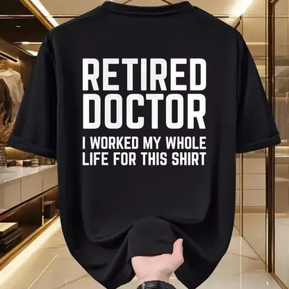 Best Doctor Shirt, Funny Doctor UnisexT-Shirt/Hoodie/Sweatshirt HLT00 - Retired Doctor Cool Retirements Gift for Doctors T-Shirt