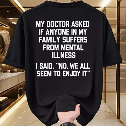 Best Doctor Shirt, Funny Doctor UnisexT-Shirt/Hoodie/Sweatshirt HLT00 - Funny Family Mental Health Doctor Joke T-Shirt