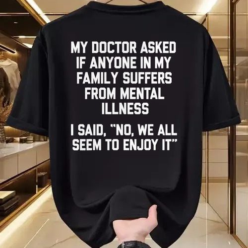 Best Doctor Shirt, Funny Doctor UnisexT-Shirt/Hoodie/Sweatshirt HLT00 - Funny Family Mental Health Doctor Joke T-Shirt