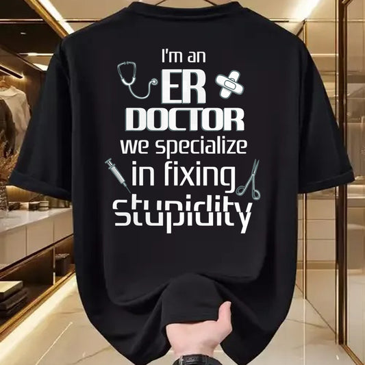 Best Doctor Shirt, Funny Doctor UnisexT-Shirt/Hoodie/Sweatshirt HLT00 - ER Emergency Room Doctor Funny Resident Intern T-Shirt
