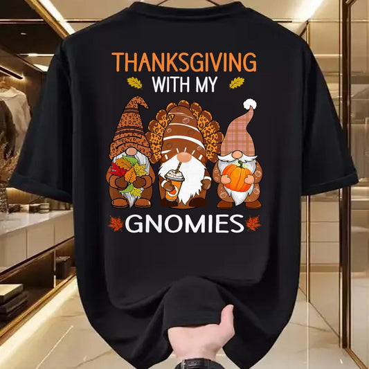 Best Thanksgiving Family Shirt , Funny Thanksgiving UnisexT-Shirt/Hoodie/Sweatshirt HLT00 - Thanksgiving Women gnome Fall Leopard Turkey Men Girls T-Shirt