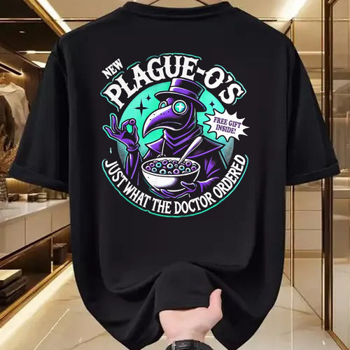 Best Doctor Shirt, Funny Doctor UnisexT-Shirt/Hoodie/Sweatshirt HLT00 - Plague Doctor Shirt Cereal Parody Plague O's Plague Doctor T-Shirt