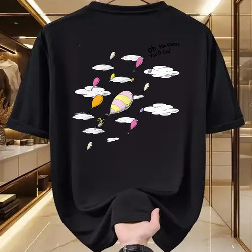 Best Doctor Shirt, Funny Doctor UnisexT-Shirt/Hoodie/Sweatshirt HLT00 - Dr. Seuss Oh the Places You_ll Go, Hot Air Balloons T-Shirt