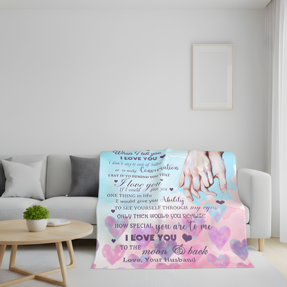 Perfect Gift Blanket For My Beautiful Wife From Husband