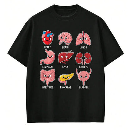 Best Doctor Shirt, Funny Doctor UnisexT-Shirt/Hoodie/Sweatshirt HLT00 - Cute Human Organs Cartoon Anatomy Science Humor T-Shirt