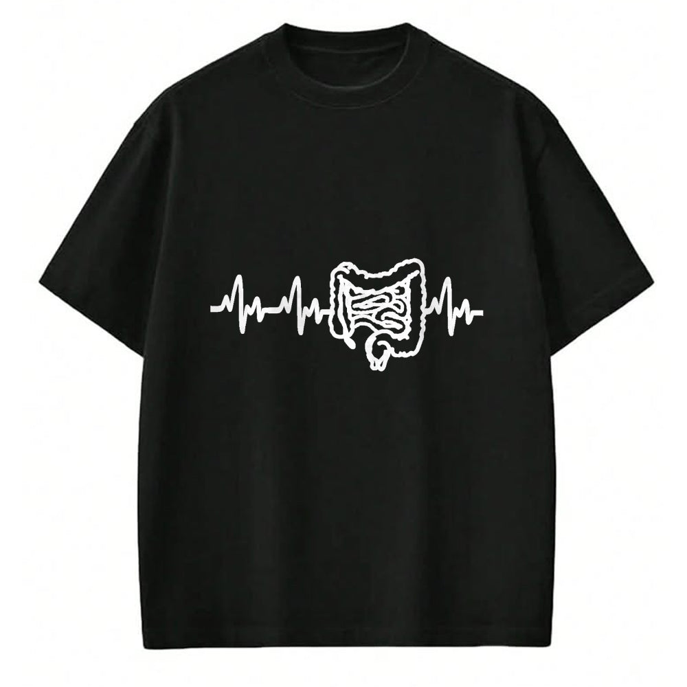 Best Doctor Shirt, Funny Doctor UnisexT-Shirt/Hoodie/Sweatshirt HLT00 - Intestines Heartbeat Gastroenterologist Gastro Nurse Doctor T-Shirt