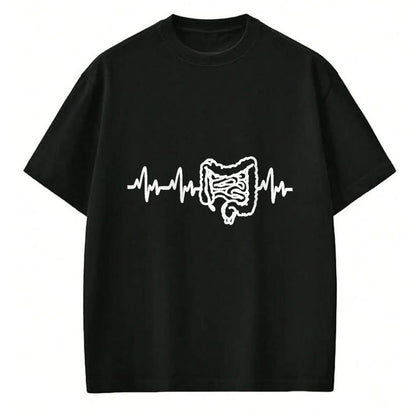 Best Doctor Shirt, Funny Doctor UnisexT-Shirt/Hoodie/Sweatshirt HLT00 - Intestines Heartbeat Gastroenterologist Gastro Nurse Doctor T-Shirt
