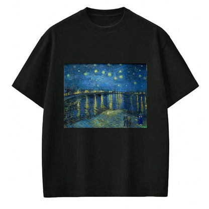 Best Doctor Shirt, Funny Doctor UnisexT-Shirt/Hoodie/Sweatshirt HLT00 - Starry Night Over the Rhone Doctor Visit T-Shirt