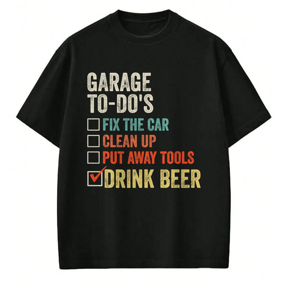 Best Mechanic Life Shirt, Funny Mechanic UnisexT-Shirt/Hoodie/Sweatshirt HLT00 - I'll Be in The Garage T-Shirt, Men, Black, 3X-Large