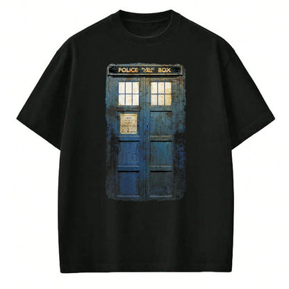 Best Doctor Shirt, Funny Doctor UnisexT-Shirt/Hoodie/Sweatshirt HLT00 - Cosplay Tardis Distressed Time-Traveller Sci-Fan T-Shirt