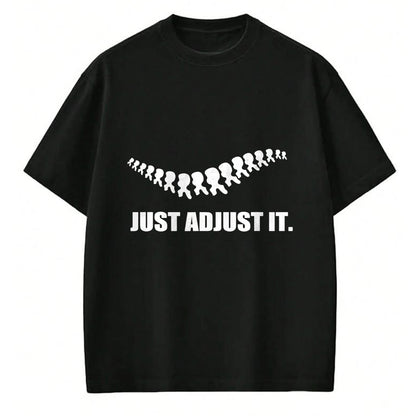 Best Doctor Shirt, Funny Doctor UnisexT-Shirt/Hoodie/Sweatshirt HLT00 - Just Adjust It Back Subluxation Chiropractor Pun T Shirt T-Shirt