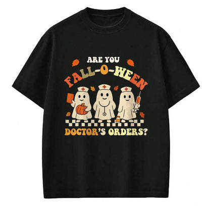 Best Doctor Shirt, Funny Doctor UnisexT-Shirt/Hoodie/Sweatshirt HLT00 - Funny Nurse Halloween Ghost Medical Fall Humor T-Shirt