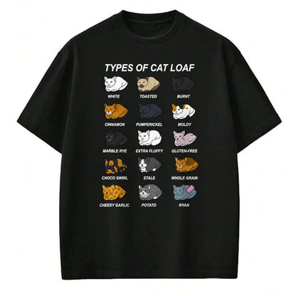 Cat Love Shirt, Funny Cat Lover Gift UnisexT-Shirt/Hoodie/Sweatshirt HLT00 - Cat Loaf Kitten Lover Funny Bread Baker Pastry Chef T-Shirt