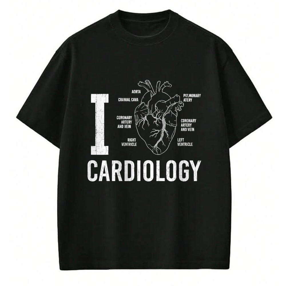 Best Doctor Shirt, Funny Doctor UnisexT-Shirt/Hoodie/Sweatshirt HLT00 - I Heart Funny Cardiologist Cardiology Graphic T-Shirt
