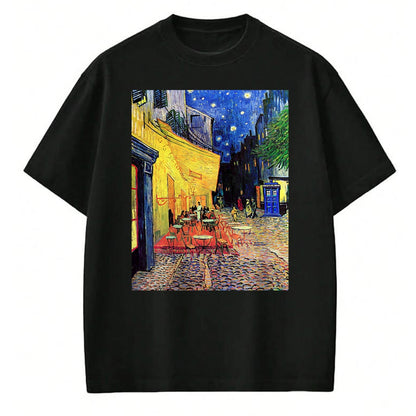 Best Doctor Shirt, Funny Doctor UnisexT-Shirt/Hoodie/Sweatshirt HLT00 - Cafe Terrace at Night Doctor Visit T-Shirt