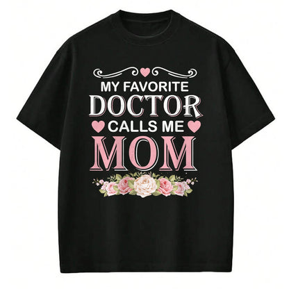Christmas Shirts for Family, Funny christmas shirts, Christmas Unisex T-Shirt/Hoodie/Sweatshirt HLT00 - Doctor Calls Me Mom Medical School Students T-Shirt