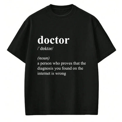 Best Doctor Shirt, Funny Doctor UnisexT-Shirt/Hoodie/Sweatshirt HLT00 - Funny Cool Doctor Definition T-Shirt