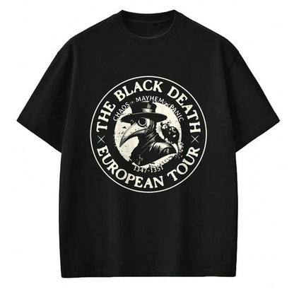 Best Doctor Shirt, Funny Doctor UnisexT-Shirt/Hoodie/Sweatshirt HLT00 - Plague Mask Doctor Plague Black Death European Tour T-Shirt