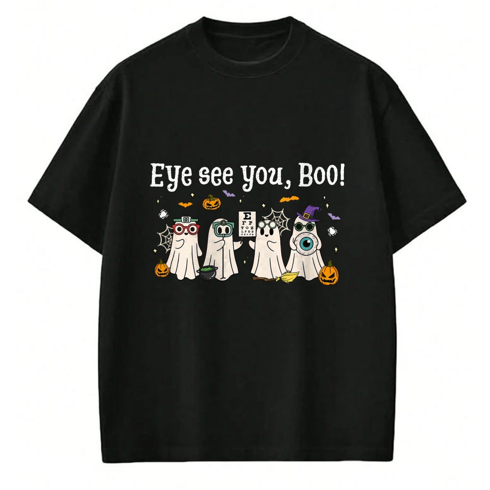 Best Doctor Shirt, Funny Doctor UnisexT-Shirt/Hoodie/Sweatshirt HLT00 - Cute Ghost Optometry Halloween Eye Doctor Ophthalmologist T-Shirt