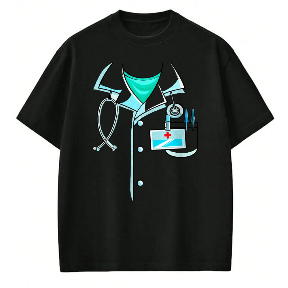 Best Doctor Shirt, Funny Doctor UnisexT-Shirt/Hoodie/Sweatshirt HLT00 - Doctor Costume Halloween White Lab Coat Men Women Kids T-Shirt