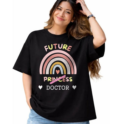Best Doctor Shirt, Funny Doctor UnisexT-Shirt/Hoodie/Sweatshirt HLT00 - Future Princess Doctor T-Shirt