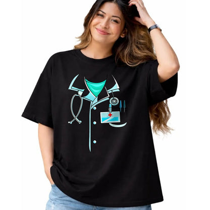 Best Doctor Shirt, Funny Doctor UnisexT-Shirt/Hoodie/Sweatshirt HLT00 - Doctor Costume Halloween White Lab Coat Men Women Kids T-Shirt