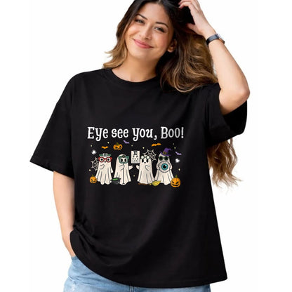 Best Doctor Shirt, Funny Doctor UnisexT-Shirt/Hoodie/Sweatshirt HLT00 - Cute Ghost Optometry Halloween Eye Doctor Ophthalmologist T-Shirt