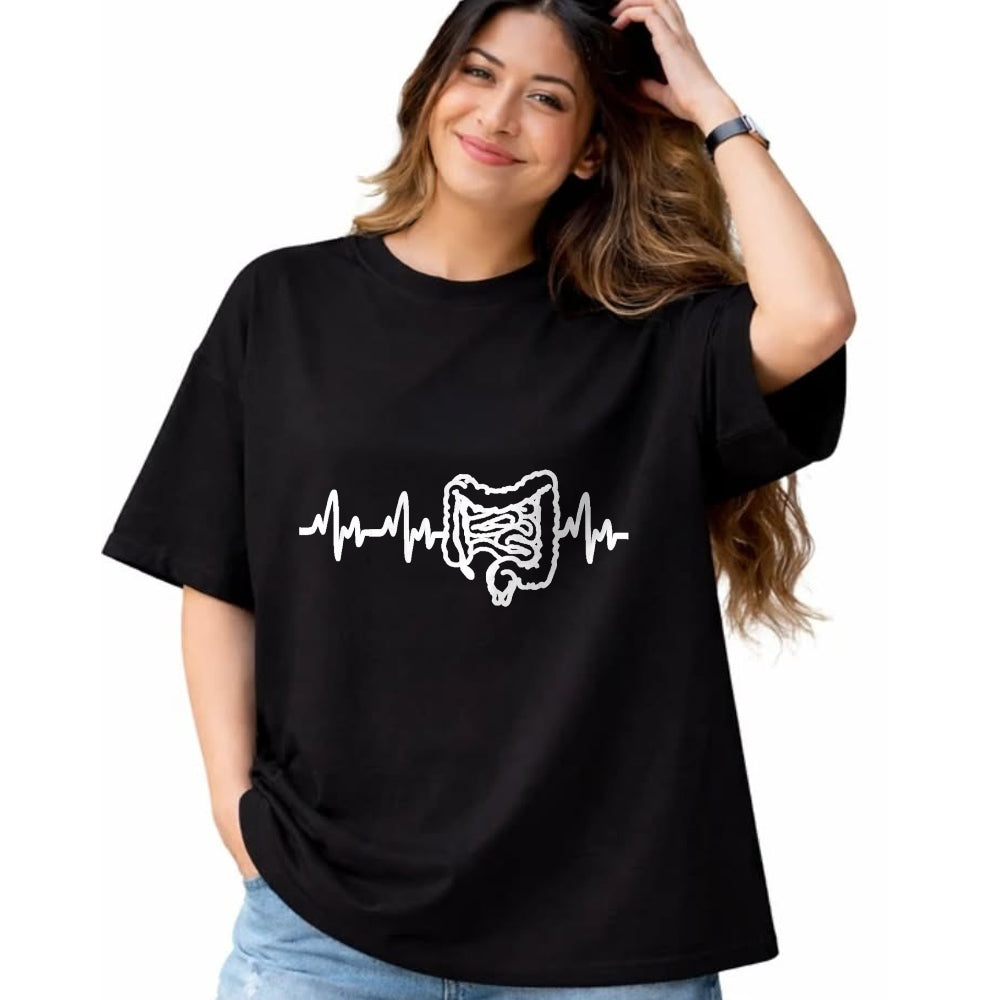 Best Doctor Shirt, Funny Doctor UnisexT-Shirt/Hoodie/Sweatshirt HLT00 - Intestines Heartbeat Gastroenterologist Gastro Nurse Doctor T-Shirt