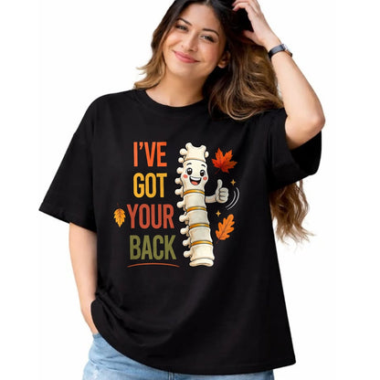 Best Doctor Shirt, Funny Doctor UnisexT-Shirt/Hoodie/Sweatshirt HLT00 - I've Got Your Back Spine Adjustment Chiropractor Fall Autumn T-Shirt