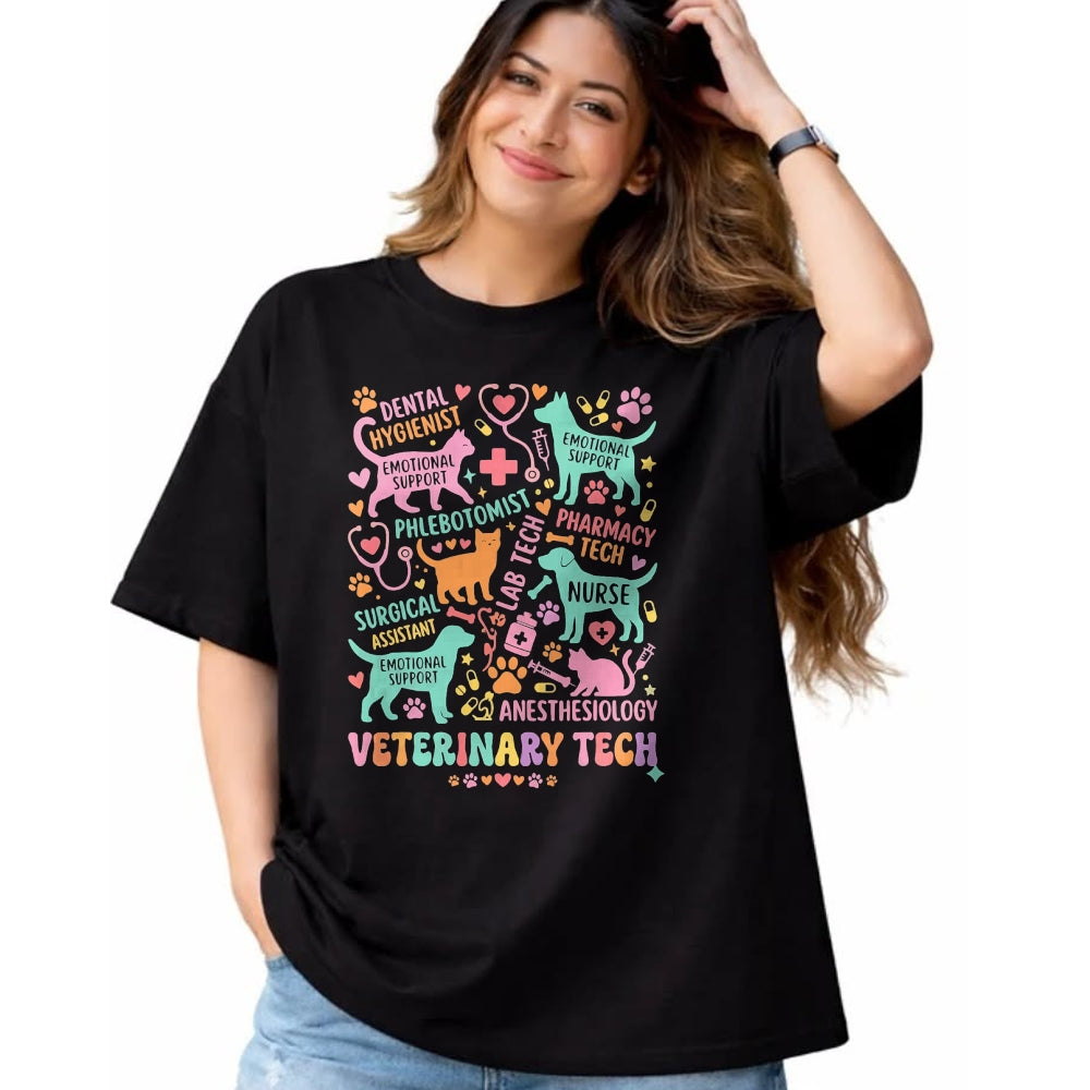 Best Doctor Shirt, Funny Doctor UnisexT-Shirt/Hoodie/Sweatshirt HLT00 - Veterinary Technician Animal Doctor Veterinarian Vet Tech T-Shirt