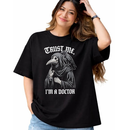 Best Doctor Shirt, Funny Doctor UnisexT-Shirt/Hoodie/Sweatshirt HLT00 - Trust me I'm a Doctor Plague Doctor T-Shirt