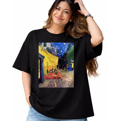 Best Doctor Shirt, Funny Doctor UnisexT-Shirt/Hoodie/Sweatshirt HLT00 - Cafe Terrace at Night Doctor Visit T-Shirt