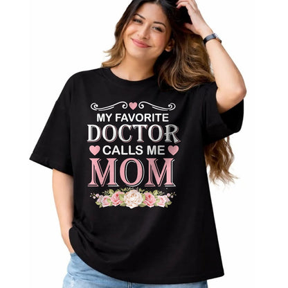 Christmas Shirts for Family, Funny christmas shirts, Christmas Unisex T-Shirt/Hoodie/Sweatshirt HLT00 - Doctor Calls Me Mom Medical School Students T-Shirt