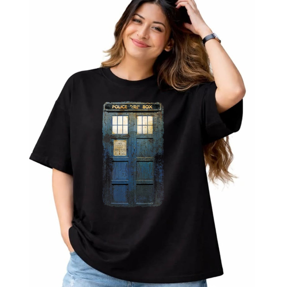 Best Doctor Shirt, Funny Doctor UnisexT-Shirt/Hoodie/Sweatshirt HLT00 - Cosplay Tardis Distressed Time-Traveller Sci-Fan T-Shirt