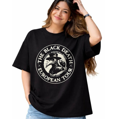 Best Doctor Shirt, Funny Doctor UnisexT-Shirt/Hoodie/Sweatshirt HLT00 - Plague Mask Doctor Plague Black Death European Tour T-Shirt