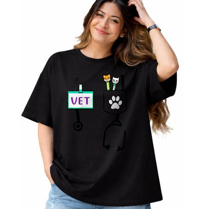 Best Doctor Shirt, Funny Doctor UnisexT-Shirt/Hoodie/Sweatshirt HLT00 - Kids Veterinarian Costume Gift Boys Girls Kids Animal Doctor Vet T-Shirt