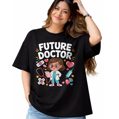 Best Doctor Shirt, Funny Doctor UnisexT-Shirt/Hoodie/Sweatshirt HLT00 - Future Doctor - Future Doctor Cute Girl Medical Career Gifts for Girls Kids T-Shirt