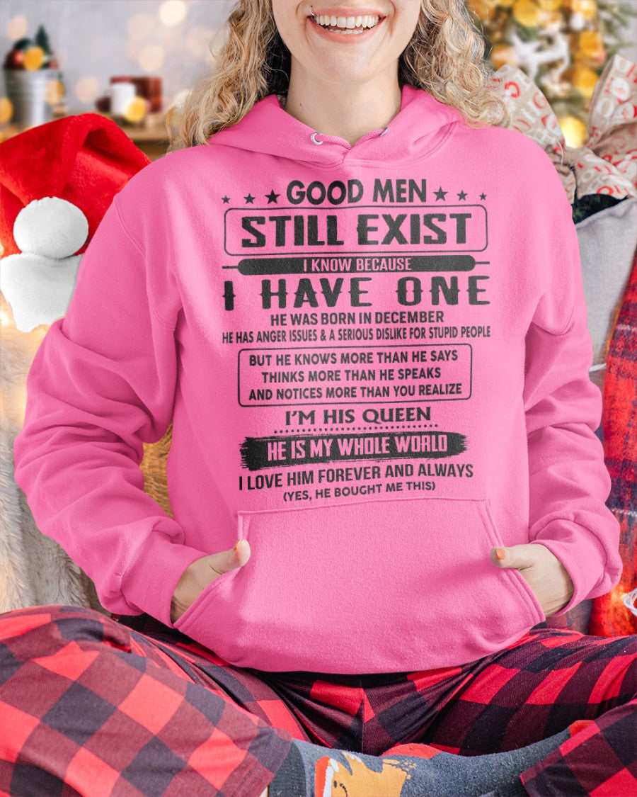 December - Good men Still Exist - gift for your girlfriend, wife from Husband - TRNN12 (SKU-GM-12)