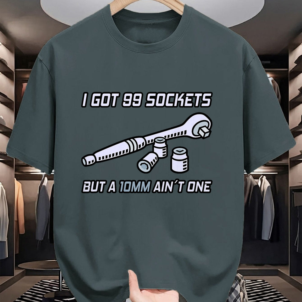 Best Mechanic Life Shirt, Funny Mechanic UnisexT-Shirt/Hoodie/Sweatshirt HLT00 - I Got 99 Sockets But A 10mm Ain't One I Garage Mechanic T-Shirt