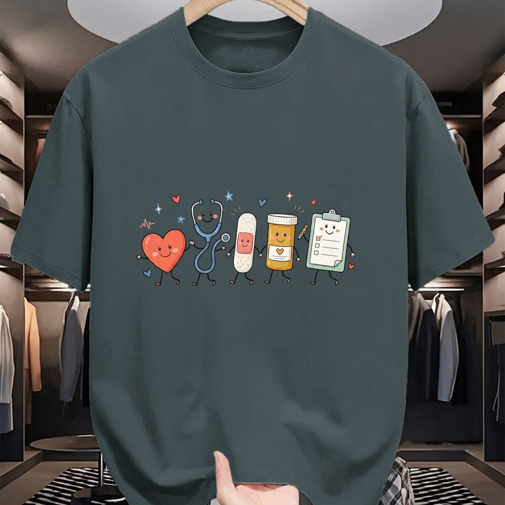 Best Doctor Shirt, Funny Doctor UnisexT-Shirt/Hoodie/Sweatshirt HLT00 - Medical Tools Nurse Doctor Pediatrician Characters NurseLife T-Shirt